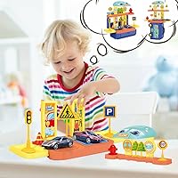 Vista 2 de Camión de juguete para niños de 1, 2, 3, 4, 5, 6 años, juguetes 5 en 1 para niños pequeños, juguetes para niños y niñas de 1 a 6 años de edad