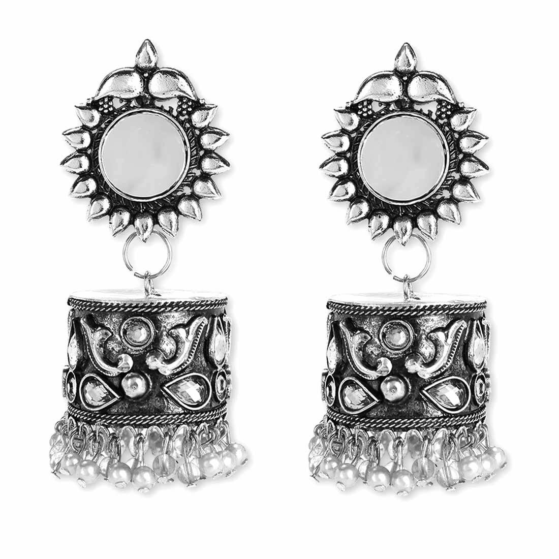 See full amazon price history chart for Traditional Ethnic Oxidised Silver Black Polish Antique Dangle Hoop Jhumka Earrings Women Girls (Silver mirror) Traditional Ethnic Oxidised Silver Black Polish Antique Dangle Hoop Jhumka Earrings Women Girls (Silver mirror) (B0C61D67TR) Amazon Price History, Amazon Price Tracker