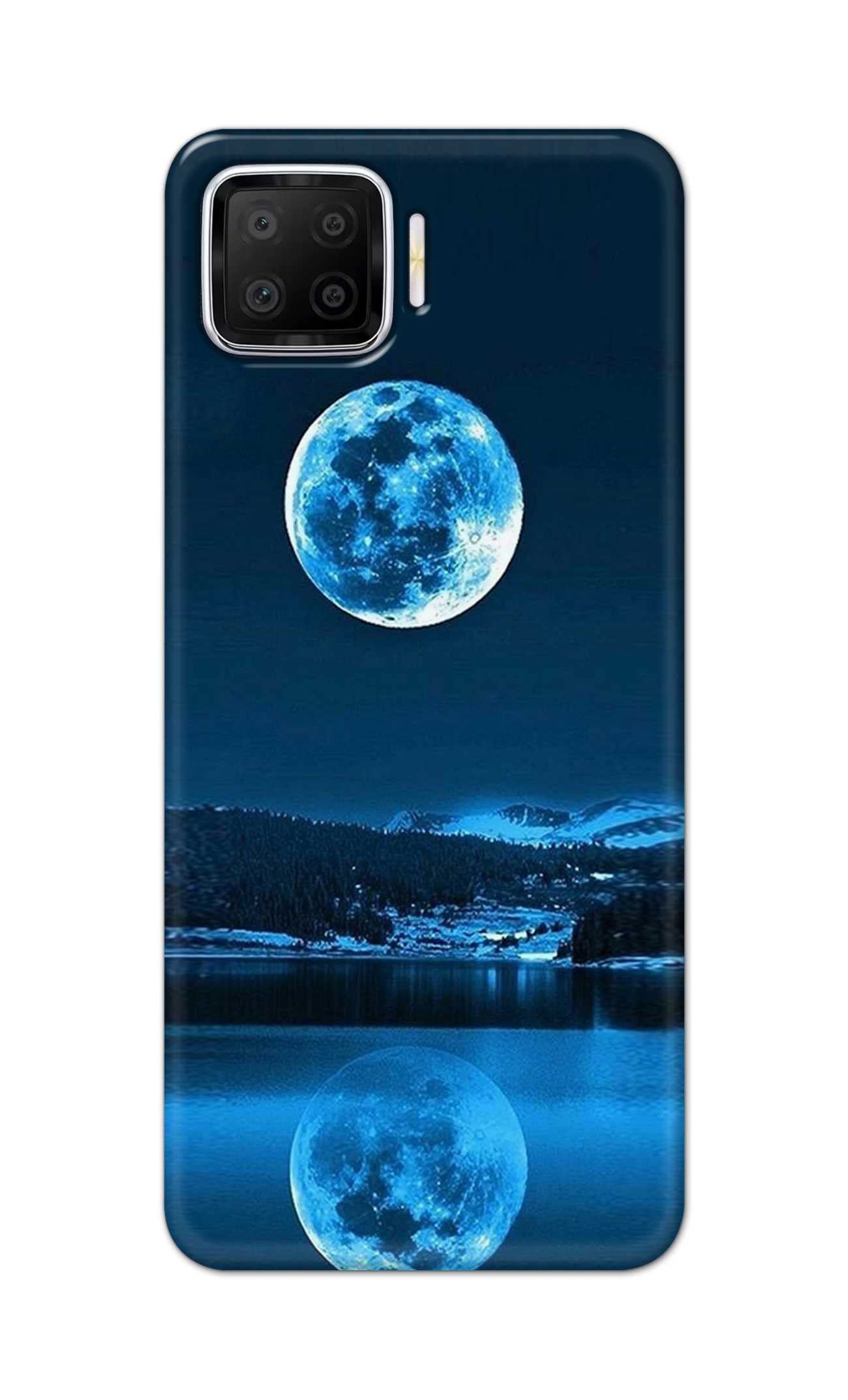 PRINTFIDAA Beautiful Moon View On River Printed Designer Hard Case for Oppo F17 Back Cover -(ZO) TEJ1007