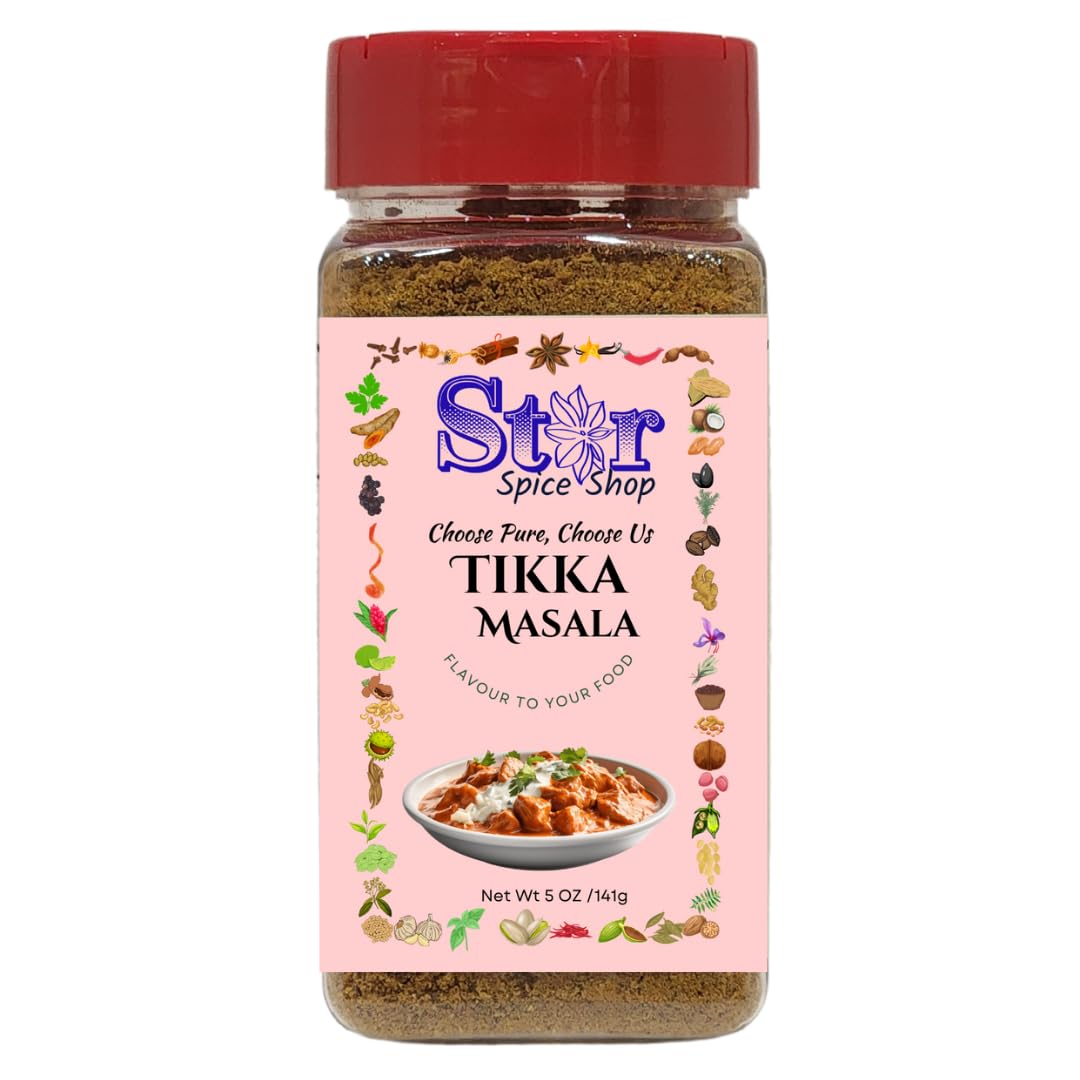 Star Spice Shop - Tikka Masala Indian All Natural | Vegan | No Colors | Gluten Friendly | NON-GMO | Indian Origin