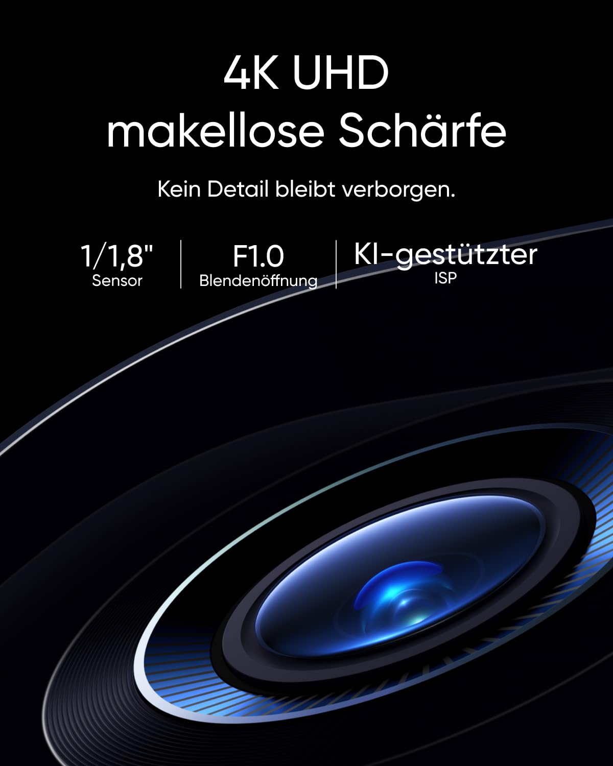 eufyCam S3 Pro 4-Kamera-Set, Überwachungskamera Außen, ohne Abo | Gesichtserkennung-KI, MaxColor Nachtsicht, Erweiterbarer Lokaler Speicher, Forever Power 2.0