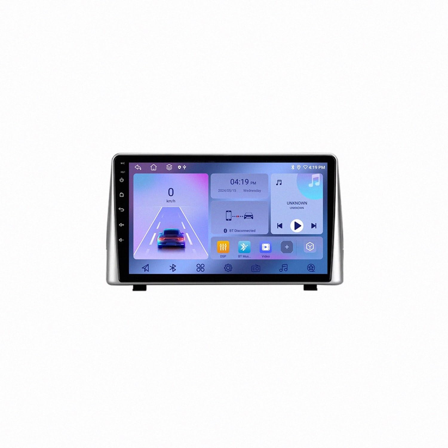 Radio de coche 2 DIN con Bluetooth manos libres y Mirror Link para BaoJun 8