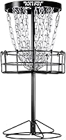 MVP Disc Sports Black Hole Mini 24-Chain Disc Golf Basket - 26.5" Portable Target for Indoor/Outdoor Mini Practice
