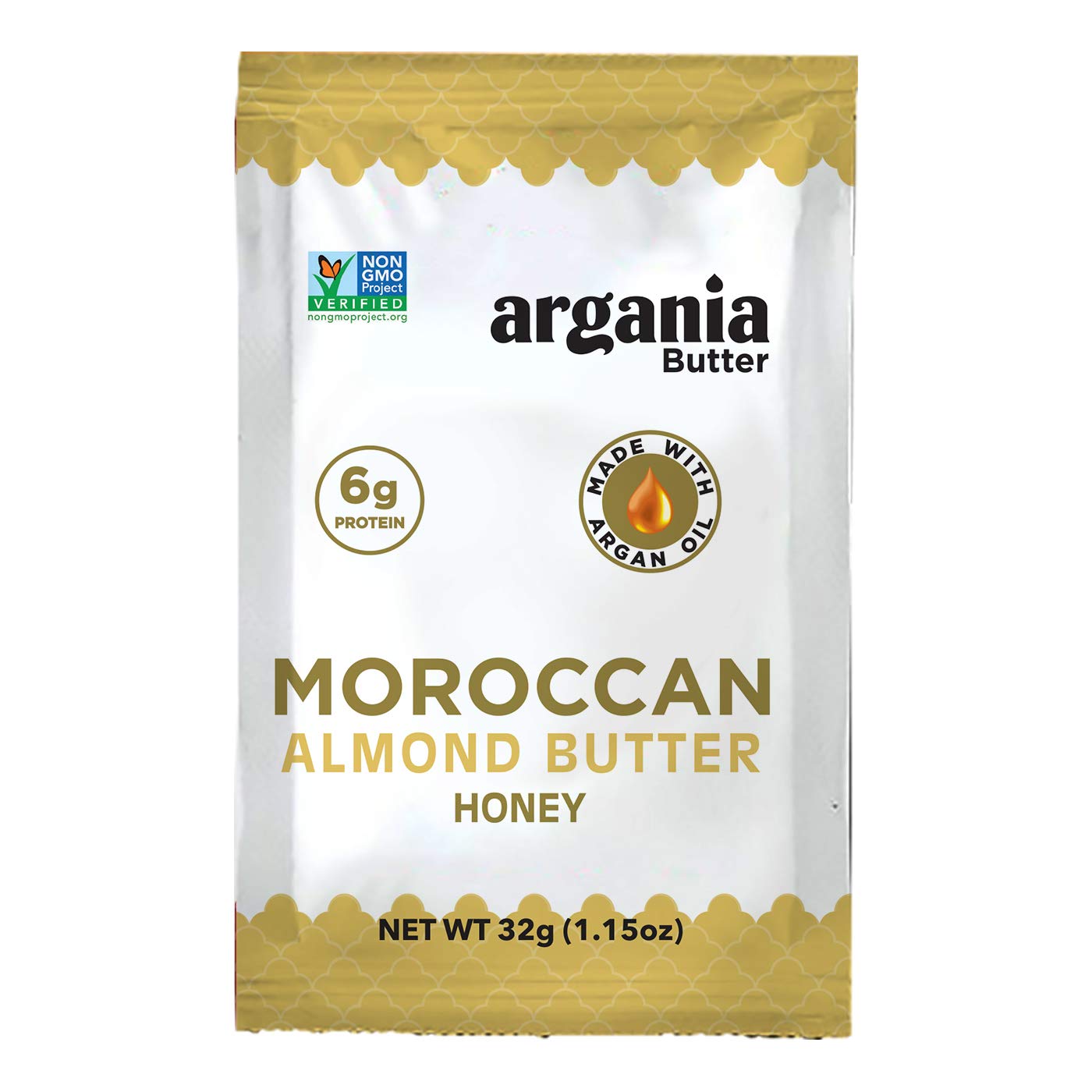 Argania Butter Honey Almond Butter Packets 10ct (1.15oz