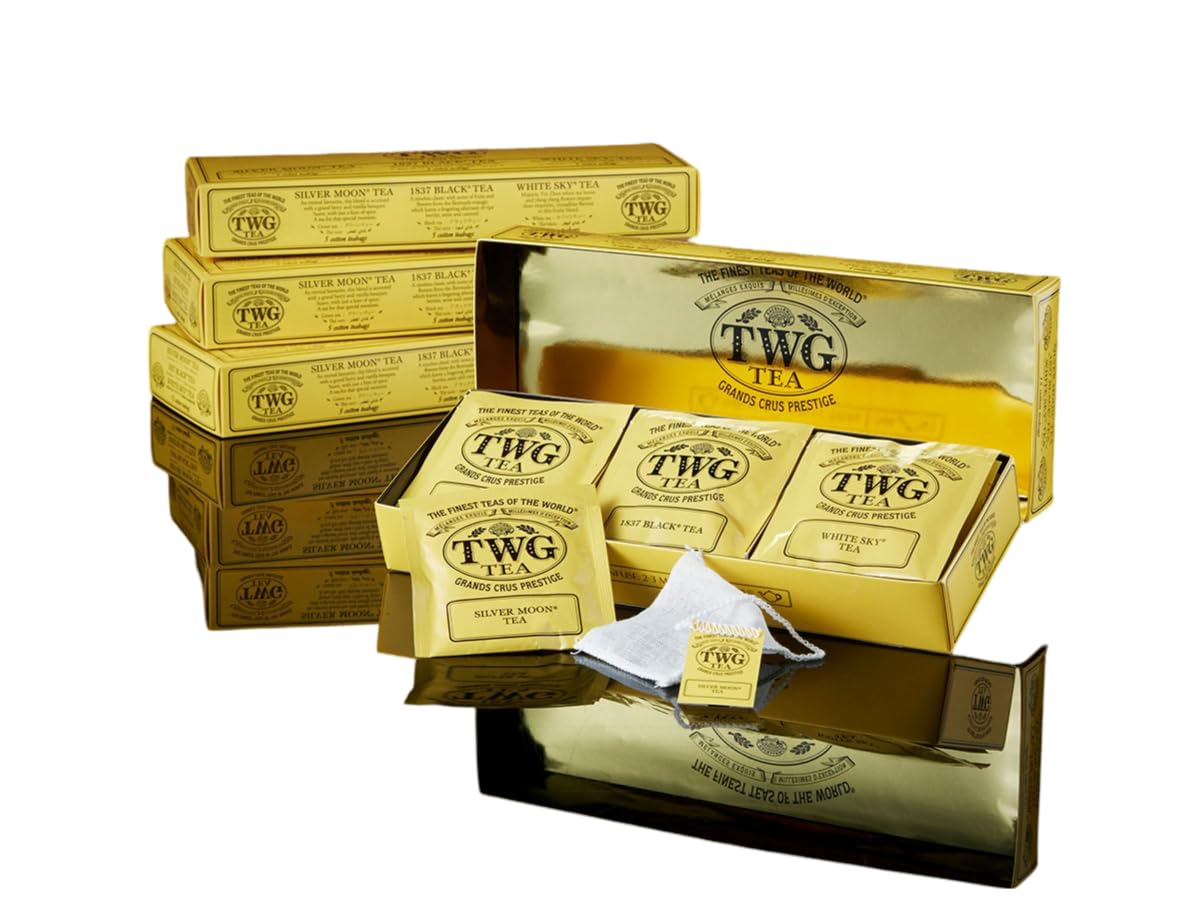 TWGTEA SILVER MOON TEA とBLACKTEA 2点set TWG Tea】3大人気ブレンド