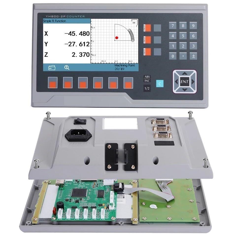 Kit de escala lineal ROROLL con pantalla LCD para CNC miniatura 2