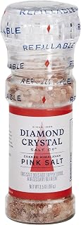 Diamond Crystal Salt Co. Coarse Himalayan Pink Salt Refillable Grinder (3.5oz)
