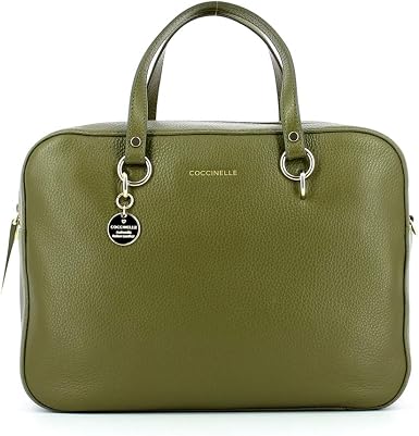Coccinelle Lea Borsa a tracolla pelle di vacchetta grana verde-oliva -  E1H60150101-G63 | wardow.com