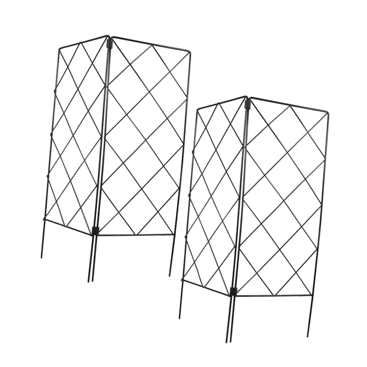 Gadpiparty 2pièces Support pour Plantes Grimpantes Treillis de Jardinage Lot de Supports pour Plantes Pot Design Simple et Pratique