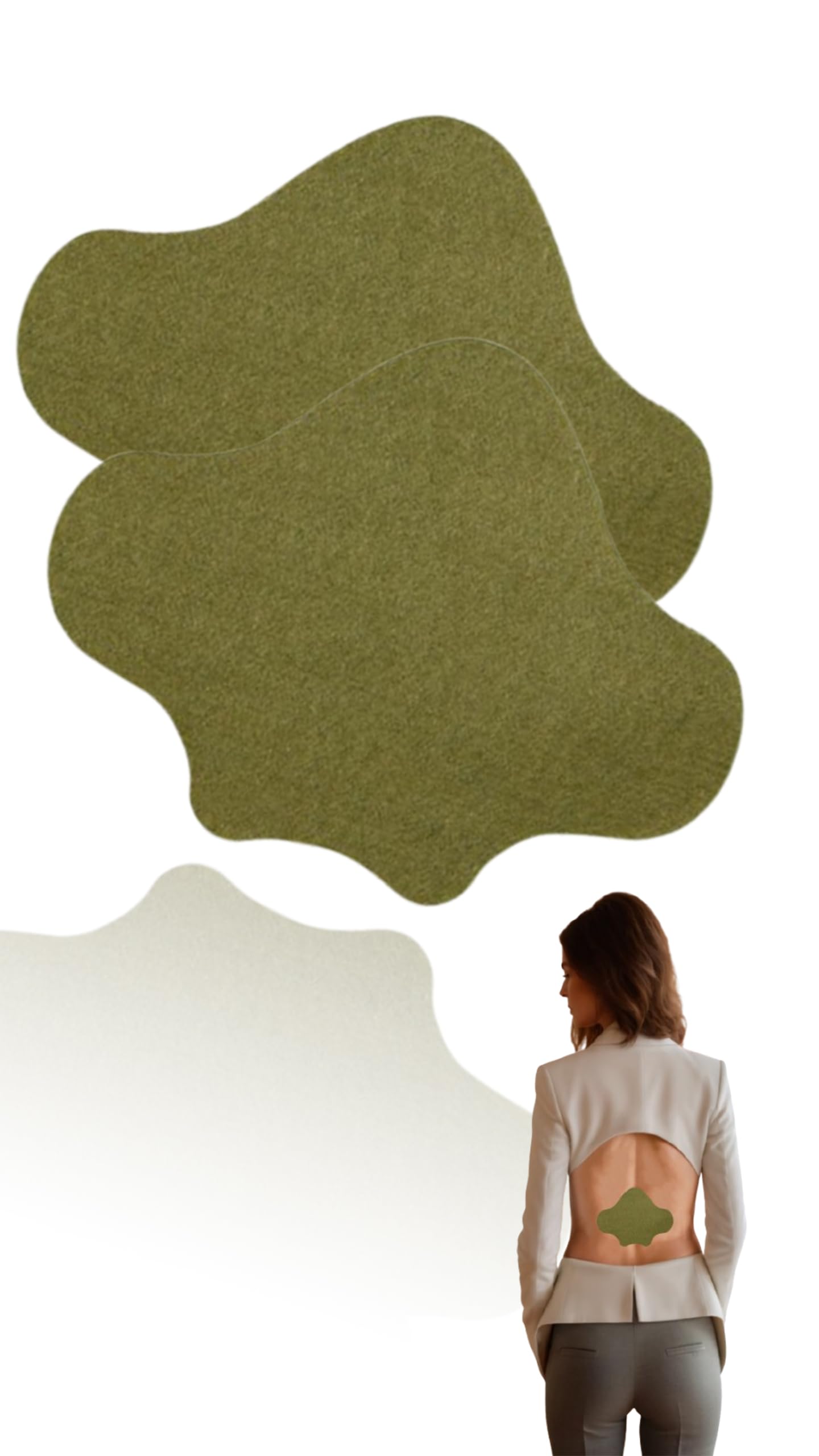 Sweet seven Pain Relief Patches - 24 Count, 8-Hour Deep Soothing Heat Therapy for Knee, Back, Neck, Shoulder, and Muscle Soreness with Natural Warming Herbal Plaster