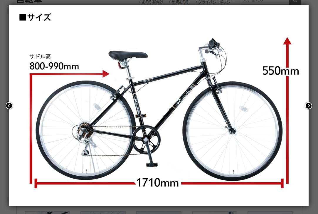 Amazon | 【完全組立済配送】Raychell(レイチェル) 700Cクロス