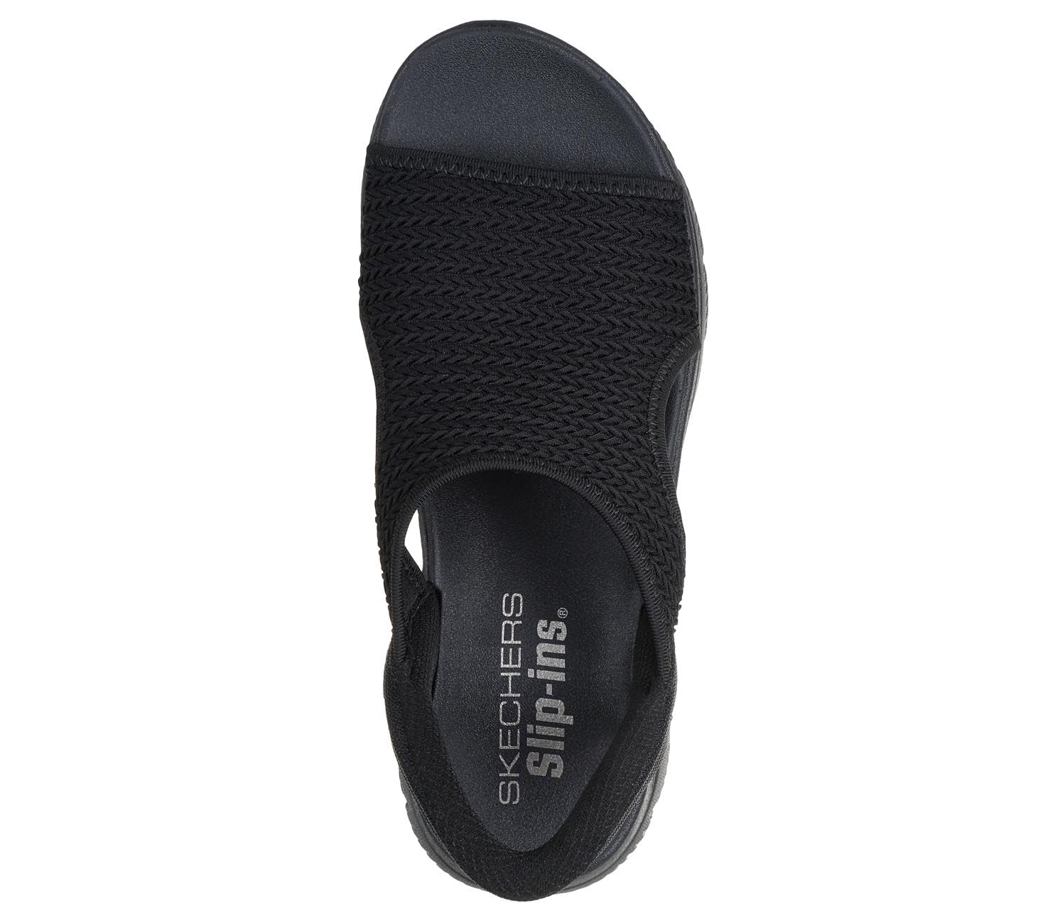 Skechers Summits Sandal - Sweetly Evolved Damen Sandale Textil schwarz