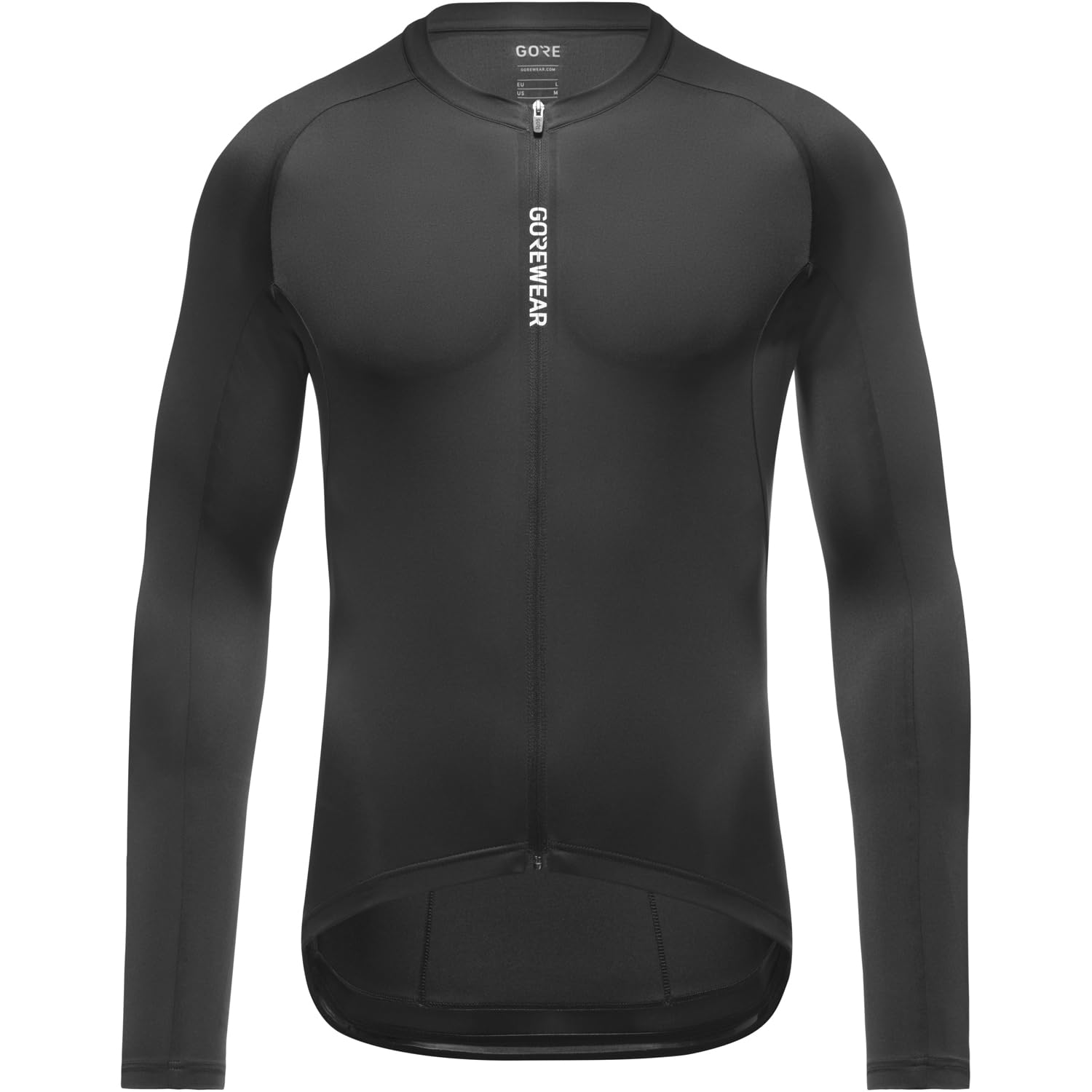 GORE WEAR Mens Spinshift Long Sleeve Jersey Shirt, Black, S EU
