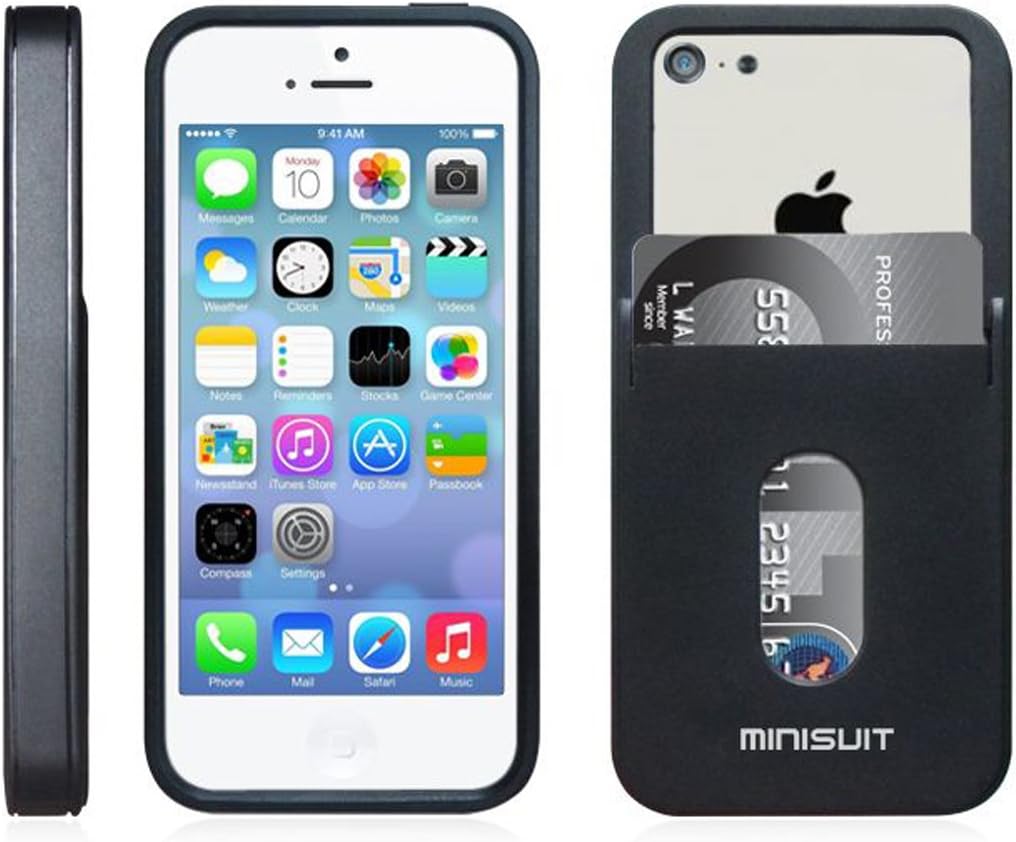 Minisuit TPU Case for iPhone 5C Credit Card Holder