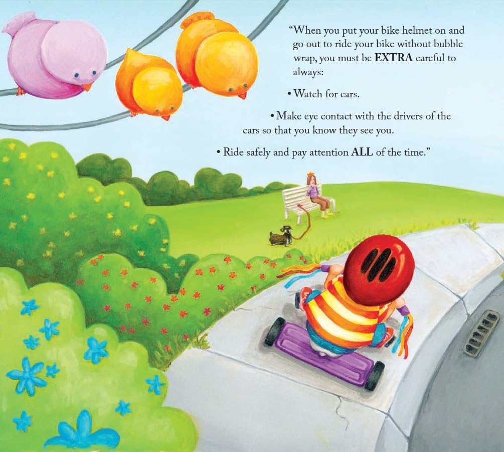 The Bubble Wrap Queen: A Picture Book with Safety Tips for the Playground, Car, Bike, and More! - Image 4