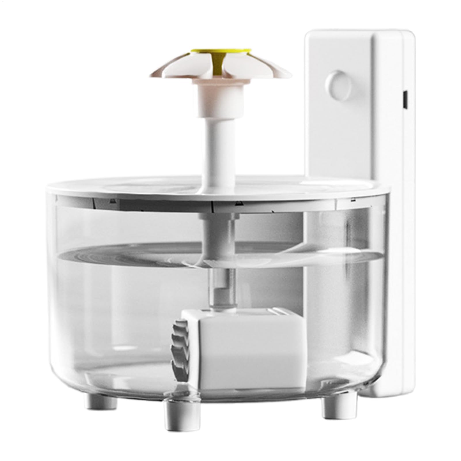 Fuente de agua para mascotas dispensador automático inalámbrico 1.5L estación de bebida sensor