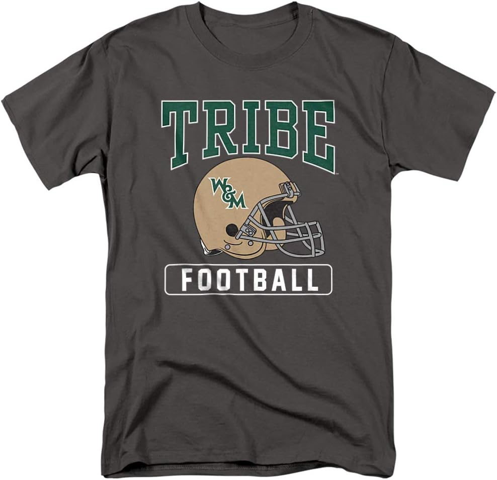 College of William & Mary Official Football Helmet Unisex Adult T Shirt