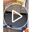 Image of Dish Drying mat for Kitchen Water Absorbent Mat Drying mat (IDEA CHASERS)