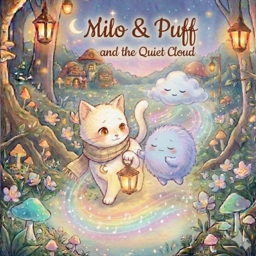 Milo & Puff and the Quiet Cloud: A Cozy Bedtime Story About Shyness, Confidence, and Finding Your Voice (Milo & Puff Stories)
