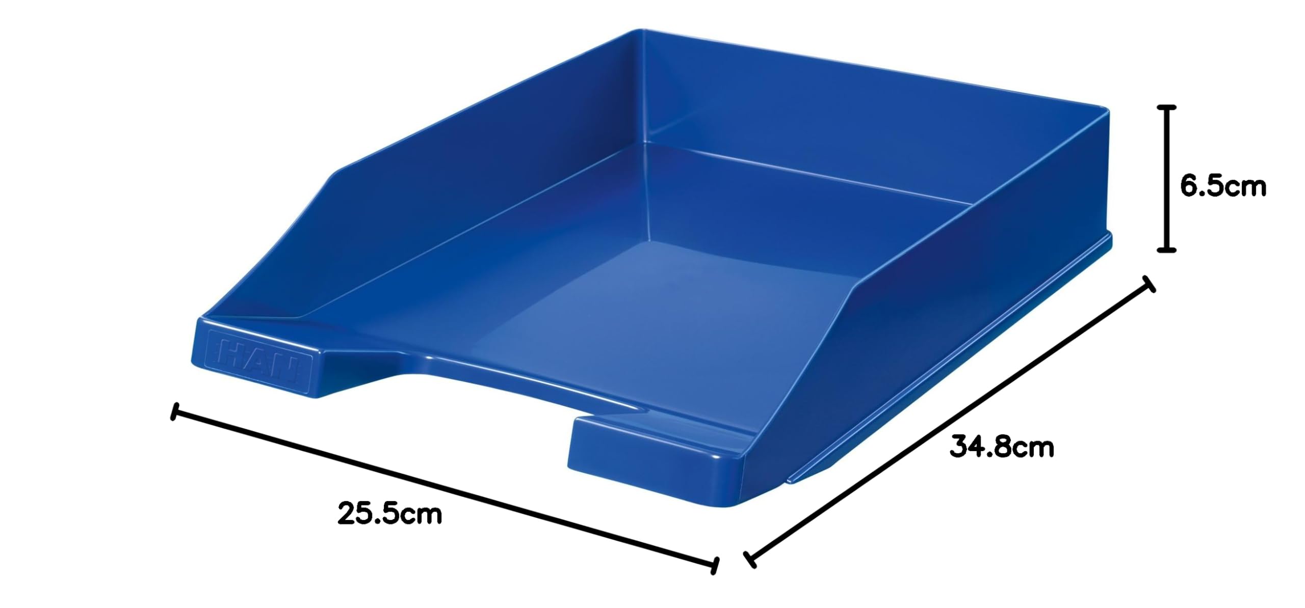 HAN 1027-X-14 - Bandeja para cartas (10 unidades, hasta formato A4/C4), color azul