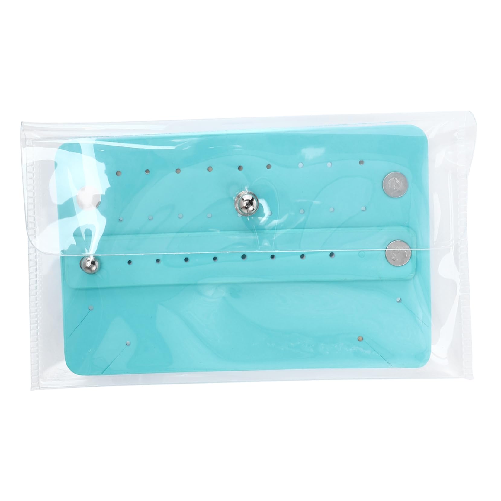 COLLBATH 1pc Portable Jewelry Storage Bag Elegant Envelope Shape Earring Holder for Travel Compact and Practical Jewelry Organizer Women and Girls