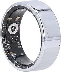 Anel Inteligente para Mulheres e Homens, Anéis Esportivos para Dormir e Fitness, Anel Inteligente para Monitoramento Multifuncional, Cuidado Remoto IPX8, Anéis Leves à Prova (13#)