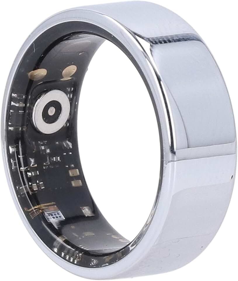 Anel Inteligente para Mulheres e Homens, Anel Rastreador de Fitness Com Atendimento Remoto, Contador de Passos, Rastreamento de Calorias, Rastreador de Sono, Anel Inteligente (9#)