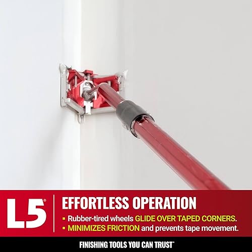 Miniatura 6 de Caja aplicadora de esquina de 7 pulgadas + acabador de esquina de 3 pulgadas + mango estándar - LEVEL5  Grado profesional  Herramienta para paneles