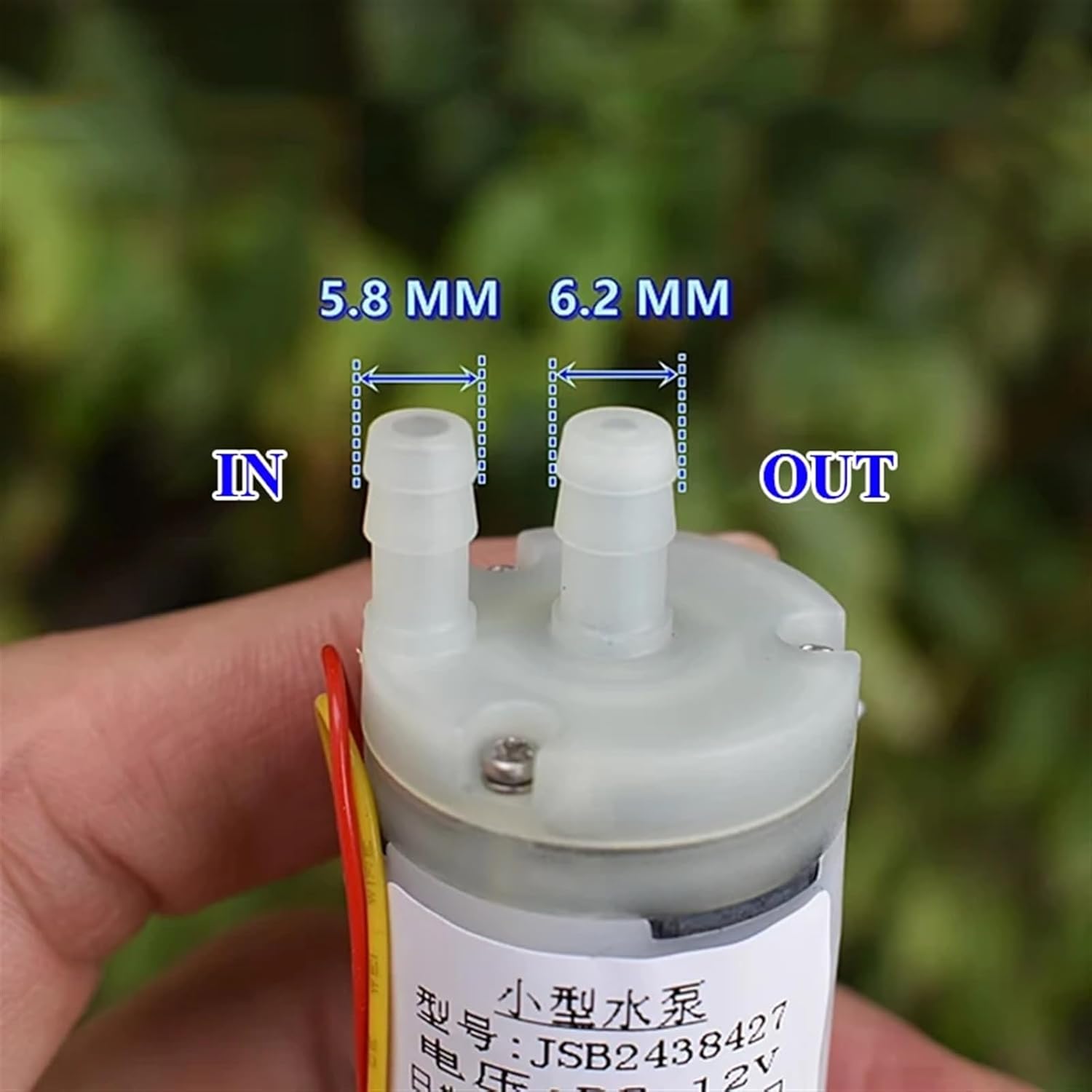 12V 18V 24V Large Flow Micro 370 Motor Diaphragm Water Pump Self-priming Suction Water Pump DIY Dispenser Tea Table Pumping