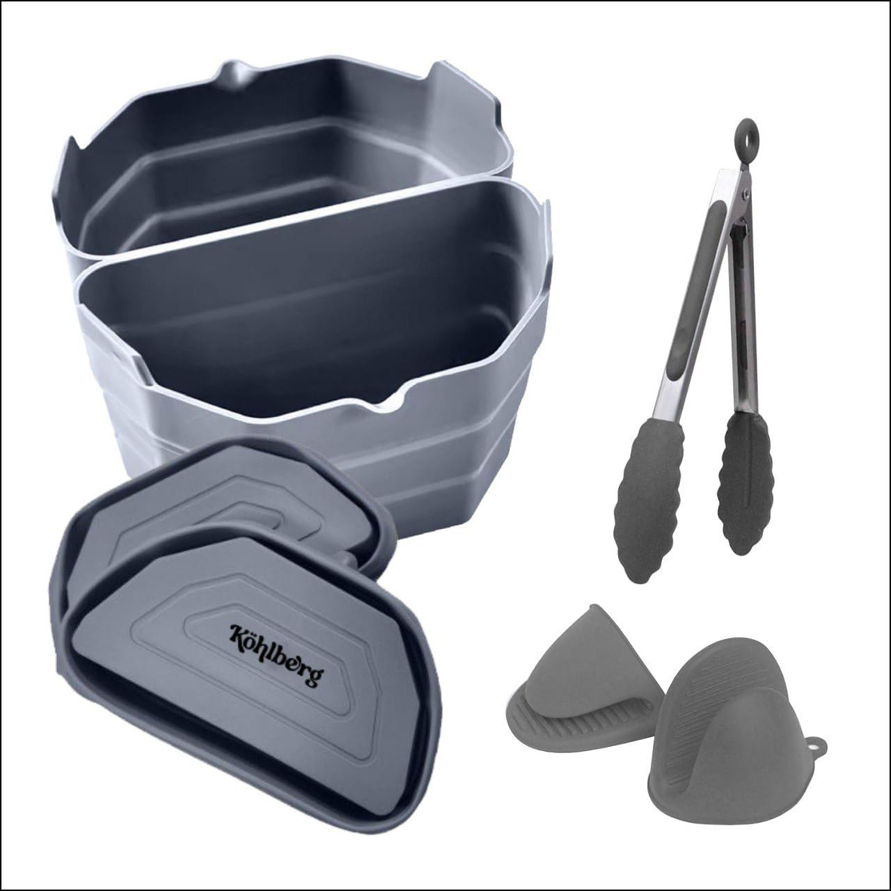 Slow Cooker Divider Liners - Reusable, BPA-Free, Heat-Resistant Liners for Easy Cleanup - Essential Kitchen Accessories for Multi-Recipe Cooking, Medium, grey(similar to one in stock)