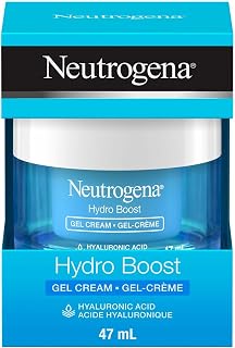 Neutrogena Hydro Boost Face Moisturizer with Hyaluronic Acid for Dry Skin, Oil-Free and Non-Comedogenic Water Gel Face Lotion, 47mL