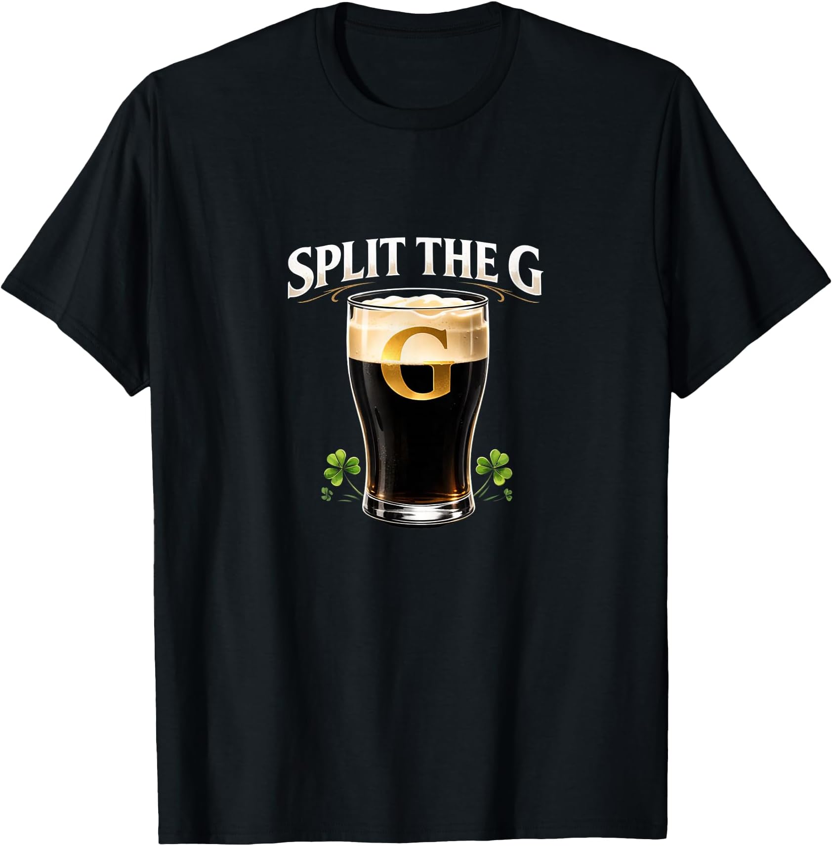 Split The G Irish Beer Tees St Patricks Day Pub Tee T-Shirt
