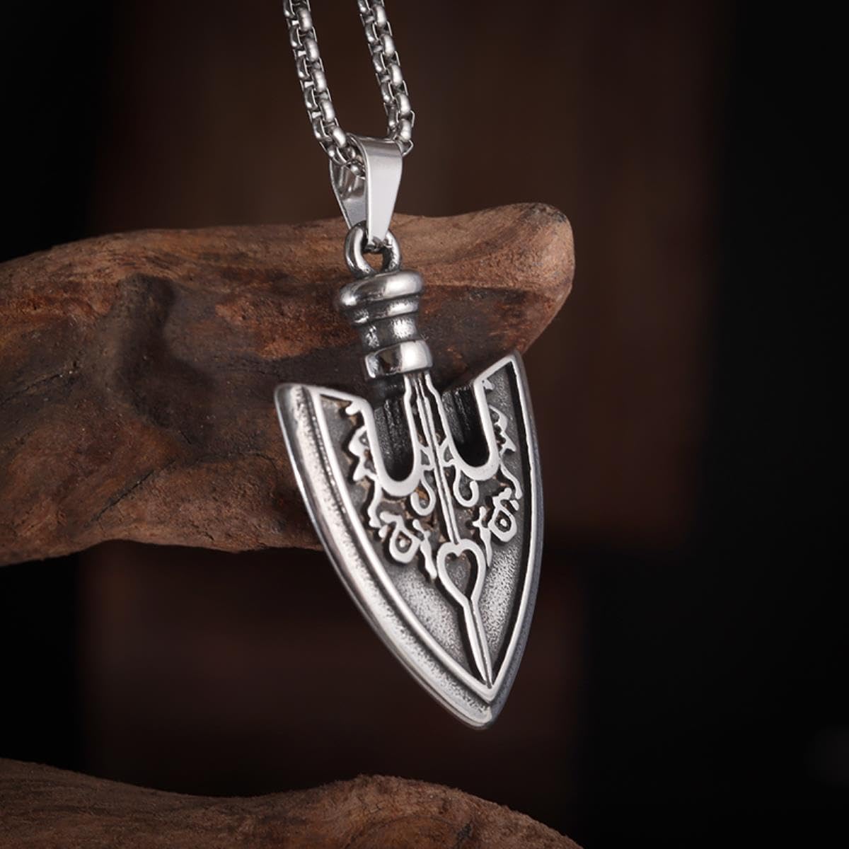 Stainless Steel Anime Anchor Pendant Adventure Killer Queen's