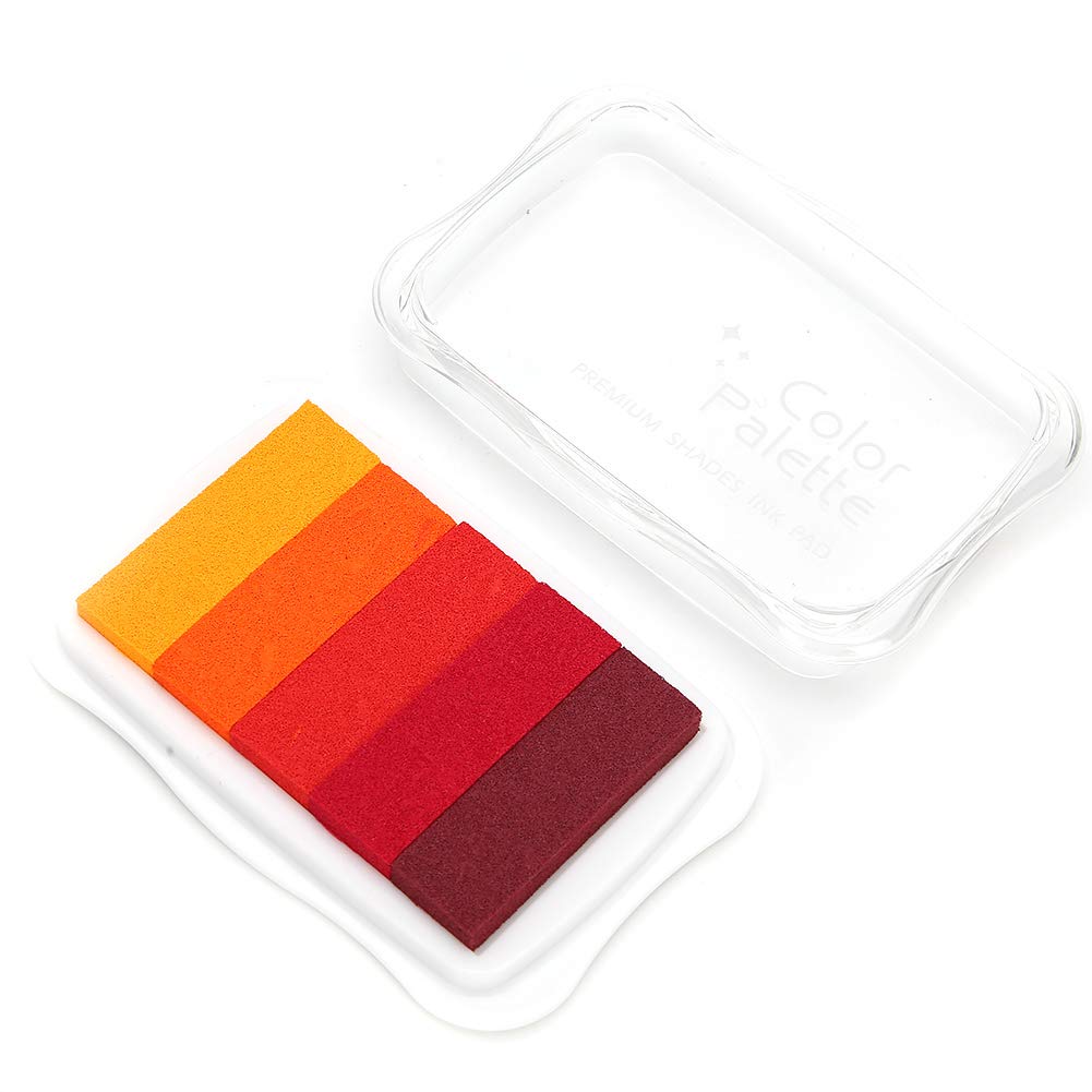Almohadillas De Tinta Para Sellos Artesanales, Almohadillas De Tinta Lavables De Color DIY, Almohadilla Para Sello De Impresión A Mano No Tóxica Para Sellos De Goma, Papel, álbumes De Recortes, Tela D