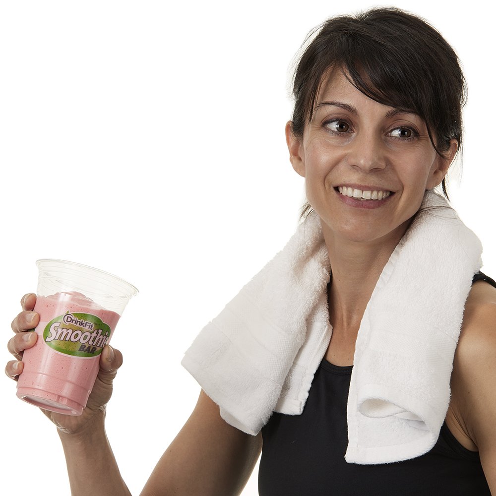 DrinkFit Smoothie Mix Meal Replacement Shakes Protein Powder Blended Smoothies Gluten Free Cream Base- 5 lb Powder Bag — view 6