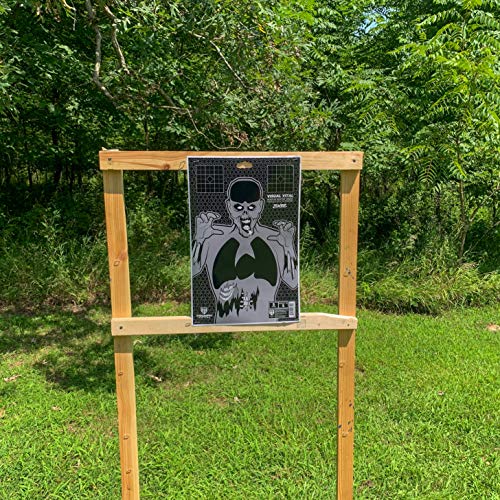 Visual Vital Zombie Splatter Target - 10-Pack - 14" X 9.5" - Firearms Targets - Rifle Target - Range Target - Gun - Reactive Targets For Shooting (Amzd-0900-00-002) #TOP3