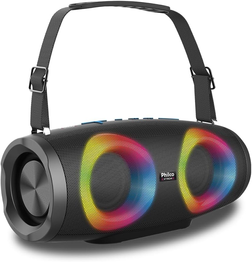 Review Speaker Philco PBS45BT Extreme: Descubra o Poder do Som Portátil de 40W! 9 613tuMmPsYL. AC SL1000