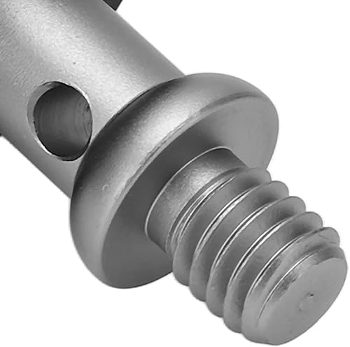 Miniatura 9 de Pies de goma 1.457 in de goma monopie pie pad base grande acero inoxidable trípode pie 38in hilo