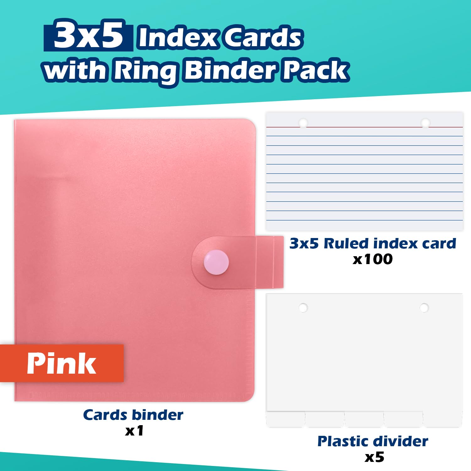 buy graded cards online 3x5 Card Binder Traditional Style main image 1
