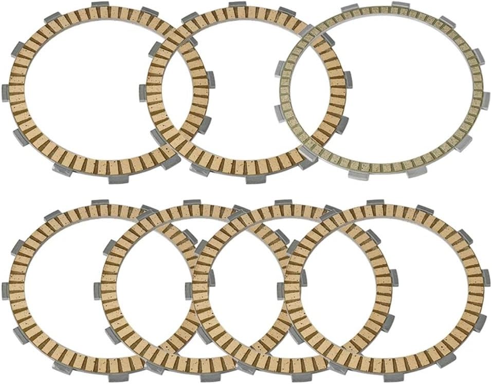 Clutch Friction Plate Kit Motorcycle Clutch Friction Plates Disc Set 1Set for RVT1000R RVT RC51 2006 OEM:22201-MAT-E00 22201-MAT-000 22202-MAT-000