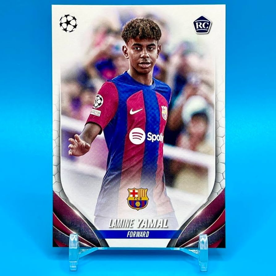 【正規品】23-24 ラミン・ヤマル 27番 2023-24 Topps Crystal Premium UEFA Lamine Yamal #27 RC