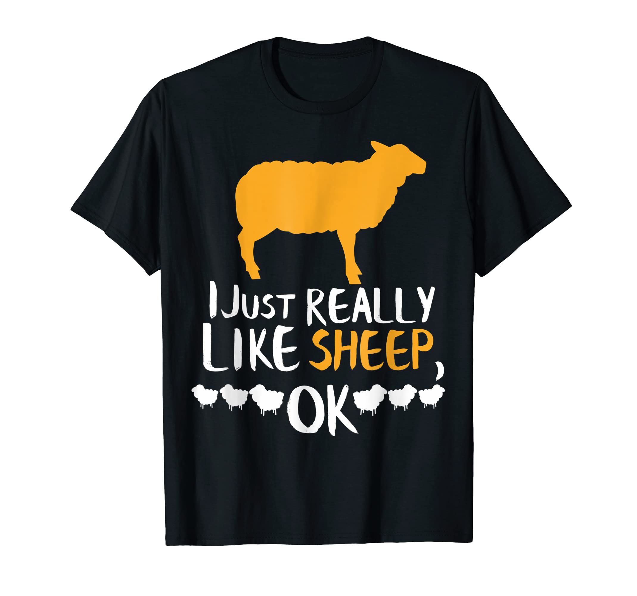 I Just Realliy Like Sheepi Farming Sheepi Lover T-Shirt