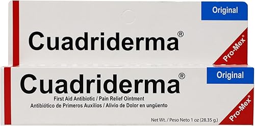 Original, Antibiótico de primeros auxilios, Ungüento para aliviar el dolor, Ayuda a prevenir infecciones en cortaduras pequeñas, quemaduras,