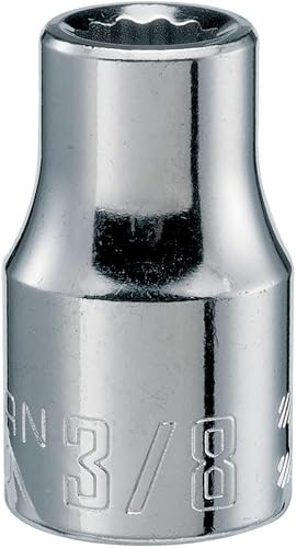 CRAFTSMAN Shallow Socket, SAE, 1/2-Inch Drive, 3/8-Inch, 12-Point (CMMT47500)