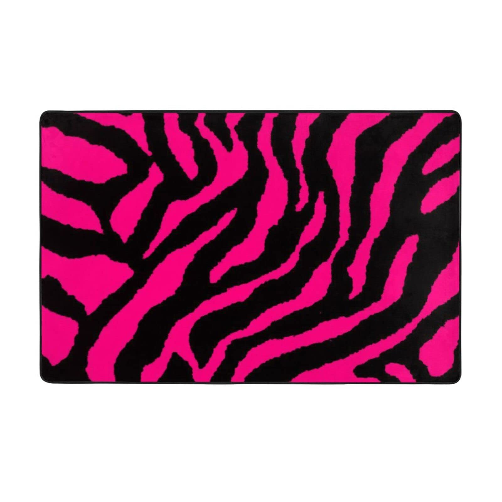 Grand tapis de salon lavable et antidérapant en peluche douce douce 150x100 cm
