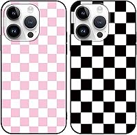 Vista 104 de Paquete de 2 Fundas Lindas y Geniales de Estrellas Negras para iPhone 7/8 / SE 2020 / SE 2022 de 4.7 Pulgadas, Funda Estética, Antiarañazos