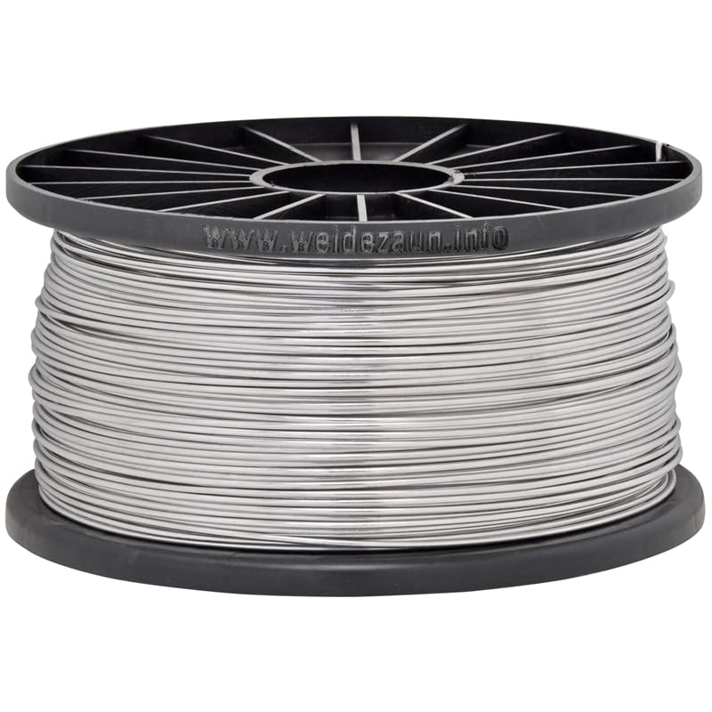 VOSS.farming 400 m Cable de Aluminio para Pastor eléctrico 2,0mm