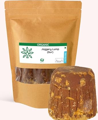 Certified Organic Jaggery Lumps | 900 g