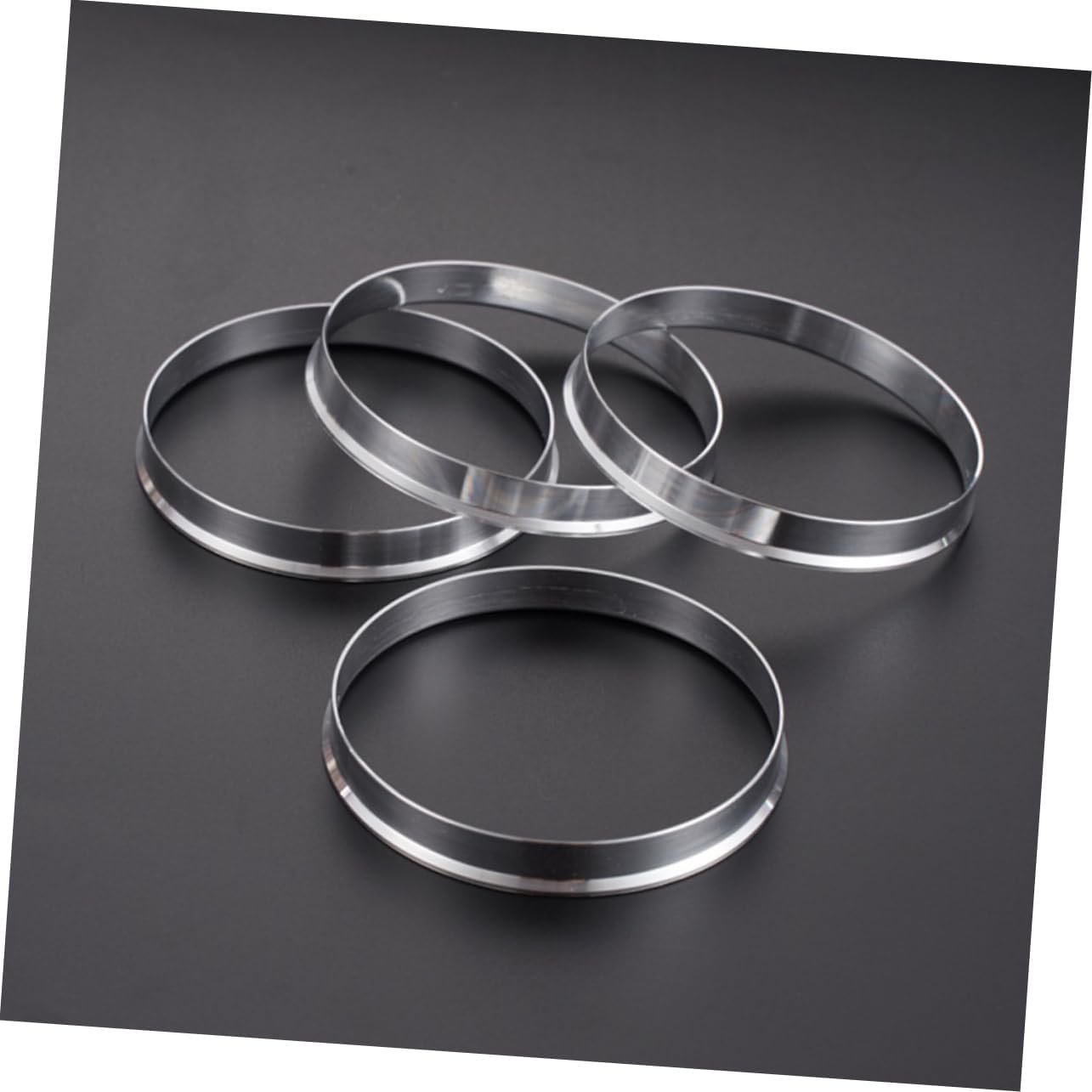 4pcs Hub Centric Rings Center Bore Adapter for Vehicles Lightweight and Durable Wheel Hub Accessories Easy to Replace Sturdy Material for