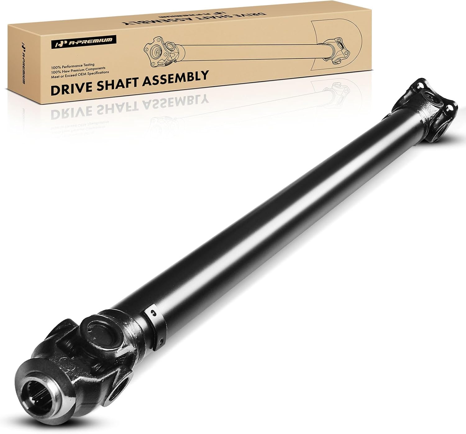 A-Premium Rear Complete Drive Shaft Prop Shaft Driveshaft Assembly Compatible with Land Rover Freelander 2002-2005, AWD Automatic Transmission Sport Utility, Replace# TVB000190